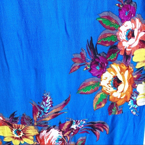 Anthro Konrad + Joseph Mandra Floral Ruffle Tunic - Picture 3 of 9